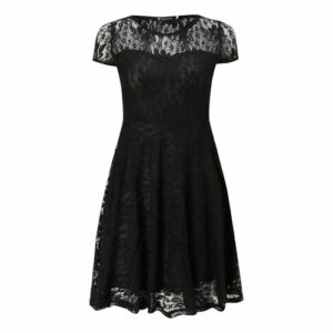 Women Lace Mini Dress Ladies Plus Size Summer Evening Party Cocktail Size 8 -22