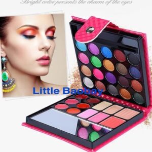 UK Women Girls Shimmer Eyeshadow Pretty Makeup Set Make Up Cosmetic Gift Kit NEW