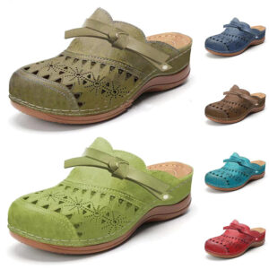 Women Slip On Mules Ladies Summer Slingback Sandals Closed Toe Clogs Slippers UK