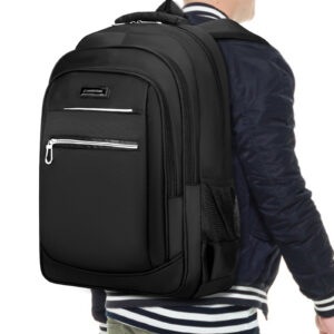 40L Men Women Laptop Backpack Waterproof Large Travel Rucksack School Bag Black
