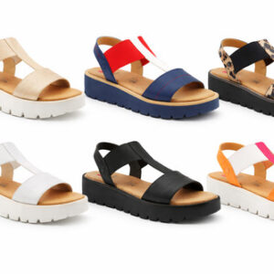 Womens Orthopedic Sandals Casual Flat Flip Flops Ladies Low Wedge Shoes Size UK