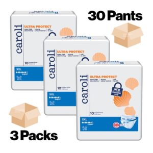 30x Caroli XXL Adult Nappies Incontinence Pull Up Pants Extra Extra Large 3 Pack