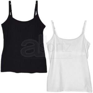 MoFiz women�s sleeveless running top, quick-dry polo shirt, white, size S.