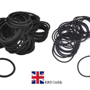 BLACK HAIR BANDS Elastics Bobbles Kids Girls School Ponies Ties Accessory Lot UK