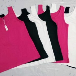 WOMEN’S STRETCHY PLAIN VEST LADIES STRAPPY TANK TOPS CAMI HIGH QUALITY
