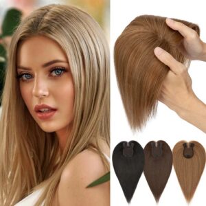 SEA SINGING Hair Toppers for Thinning Hair Women Real Hair Topper for Women Hair