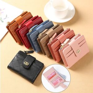 Ladies Short Small Money Purse Wallet Women Leather Folding Coin Card Holder UK