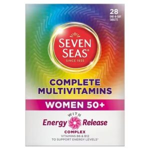 SEVEN SEAS womans50+ MAX HEALTH VITALITY MULTIVITAMIN