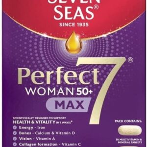 SEVEN SEAS womans50+ MAX HEALTH VITALITY MULTIVITAMIN