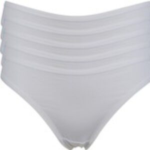 Ex-Store Multipack High Leg Cotton Rich Knickers