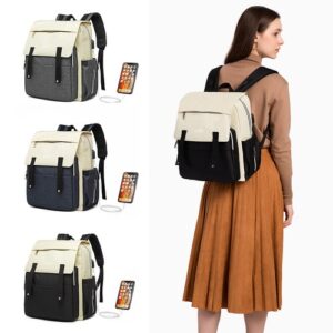 Women’s Travel Rucksack Shoulder Laptop Bag Satchel School Large Backpack USB