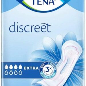 60 TENA LADY EXTRA DISCREET Incontinence Absorbent Pads for Women 3 x 20 Pack
