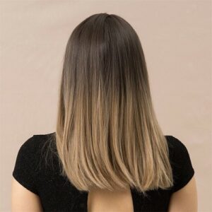 20 inch woman human hair wigs with adjustable wig   for each