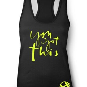 You Got This Gym Vest Women Racerback Yoga Workout Vest Tank Sports Top Clothes