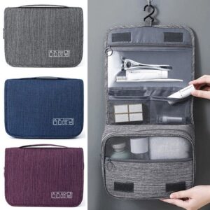 Hanging Toiletry Bag Travel Large Wash Bag for Women Mens Toiletries with Hook