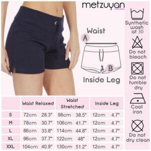 Womens Cotton Jersey Shorts Elastic Waist Summer Beach Casual Yoga Hot Pants New
