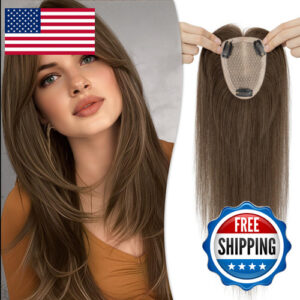 Hair Toppers for Thinning Hair Women Real Hair 100% Real Human Hair Topper 40g