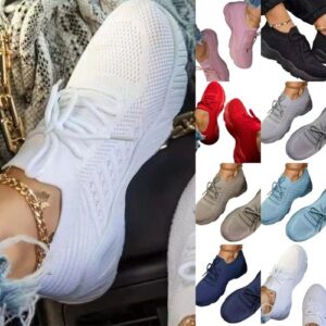 Womens Running Trainers Ladies Sneakers Slip On Walking Gym Fashion Shoes Size 6
