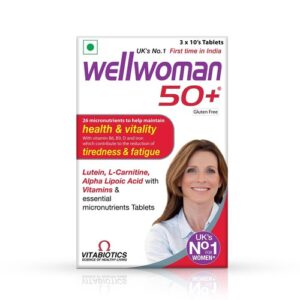 Wellwoman 50+ multivitamins for women over age 50 years with Vitamins,30 Tablets