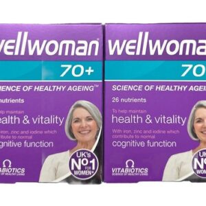 Wellwoman Vitabiotics 50+ and 70+, 30 Tablets, Pack of 1
