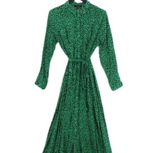 New Look Women’s Maternity Dress UK 14 Green 100% Viscose Shirt Dress
