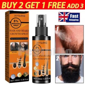 5 % Minoxidil Hair Growth Spray For Men Women 100ml Treatment Regrowth Hair UK