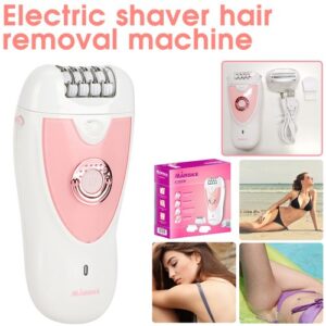 2 in 1 Cordless Epilator for Women and Electric Lady Shaver Easy Hair Removal UK