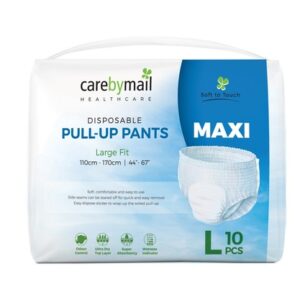 10 x CarebyMail Maxi Incontinence Pull Up Pants Nappies with High Absorbency