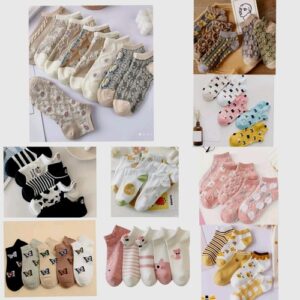 5 Pair Ladies Trainer Liner Ankle Socks Women Cotton Rich Low Cut Gym UK4-7