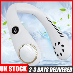 Portable Neck Fan Bladeless-Hands Free Usb Rechargeable Neck Fans for Men Women