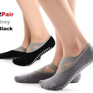 Yoga Socks Ballet Fitness Anti-Slip Cotton Pilates Exercise Grip For Women & Men