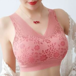 Women Bra Sexy Plus Size Elastic Comfort Bra Seamless Non Wired Bras for Women