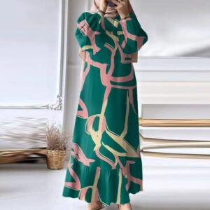 Women Muslim Abaya Jilbab Kaftan Long Dress Dubai Cardigan Robe Maxi Dress