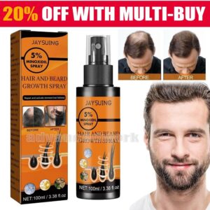 5 % Minoxidil Hair Growth Spray For Men Women 100ml Treatment Regrowth Hair UK