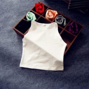 High Fashion Women Sleeveless Tank Top Vests Plain Casual Stretch Top