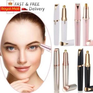 USB Rechargeable Painless Electric Eyebrow Trimmer Remover Epilator Trimmer UK .