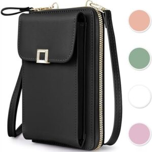 Women Ladies Mobile Phone Bag Crossbody Bag Mini Pouch Purse Wallet Shoulder Bag