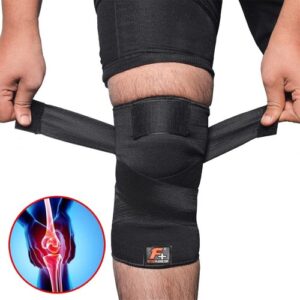 F+ KNEE SUPPORT COMPRESSION SLEEVES ARTHRITIS BRACE PAIN RELIEF ADJUSTABLE STRAP
