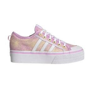adidas Nizza Platform Womens Trainers Originals GY9476 Pink RRP £55 FREEPOST