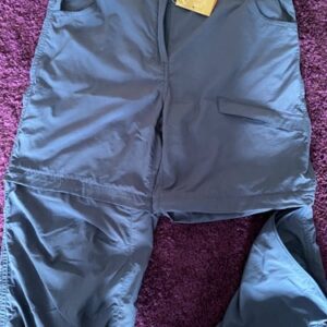 BRAND NEW OFFICIAL TRESPASS WOMEN’S CUT OFF / ZIP OFF HIKING TROUSERS SHORTS