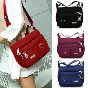 Ladies Messenger Cross Body Bag Women Shoulder Over Holiday Travel Handbag Bags