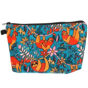Sloth Makeup Bag Large Toiletry Bags for Women Organizer Cosmetic