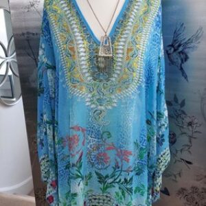 BOHO hippie Oversized Kaftan Beach PLUS Size XL 16 18 20 22 Loose baggy FESTIVAL