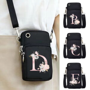 UK Women Cross Body Mobile Phone Pouch Shoulder Bag Coin Wallet Purse Handbag