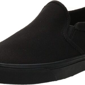 New Vans Women Asher Classic Low-Top Style Slip-On Trainers Black UK 4-8