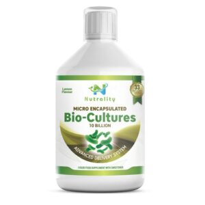 Nutrality Bio Cultures Complex Advanced Probiotics Supplement for Gut Health