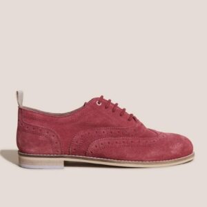 White Stuff Women’s Thistle Lace Up Brogue Shoes Ladies Durable Leather Footwear