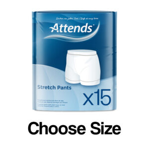 15x ATTENDS Stretch Pull Up Fixation Pants Knickers Choose Size:S,M,L,XL,XXL,3XL