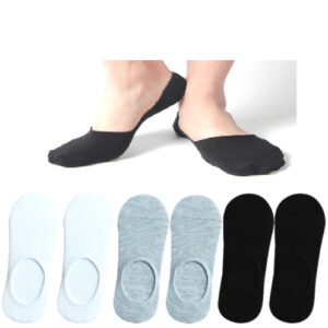Mens Womens Invisible Low Cut Below Ankle Cotton Rich Loafer Socks 4-7 & 6-11