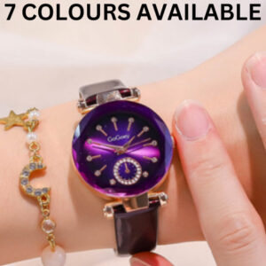 Womens Bracelet Watch Ladies Fashion Jewelry Steel Quartz Wristwatch Waterproof